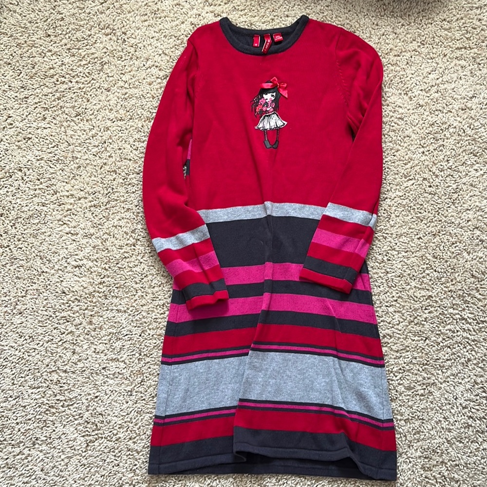 Girls Long Sleeve Dress